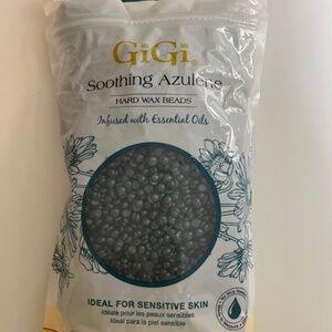 Gigi Soothing Azulene Hard Wax Beads AND Refill Can- 14 Oz NWT